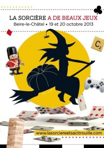 affiche sorciere citrouille beire 2013